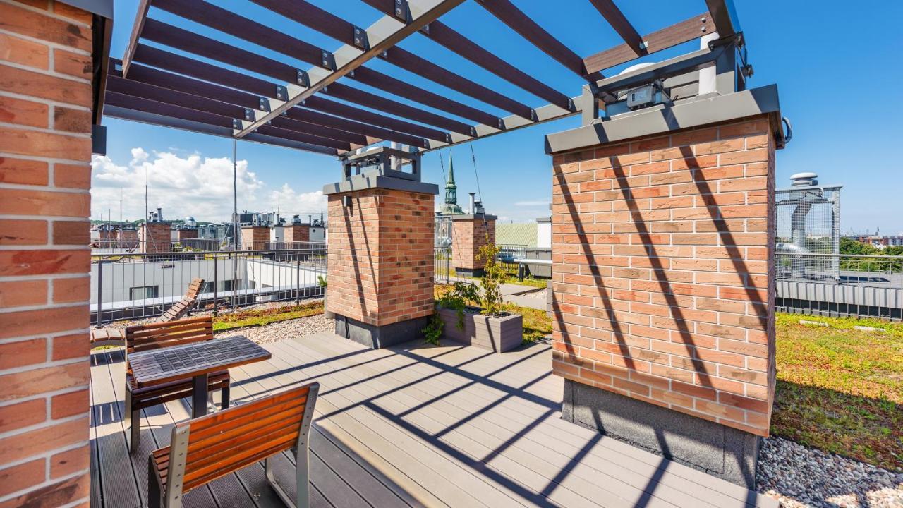 Garden Gates Apartments By Sun & Snow With Roof Terrace グダニスク エクステリア 写真